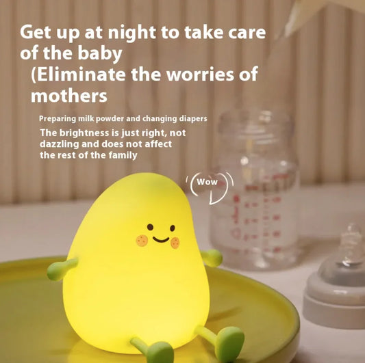 Lámpara Nocturna de Silicona Creativa